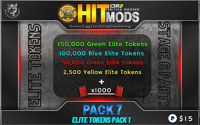 Elite Tokens Pack 1