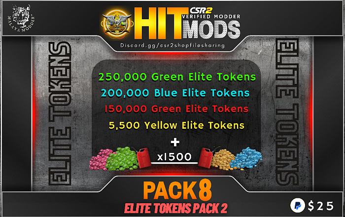 Elite Tokens Pack 2